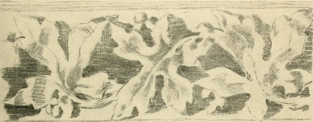 An illustration from Éléments de composition décorative; cent thêmes de décoration plane, 1912, leaf 34
