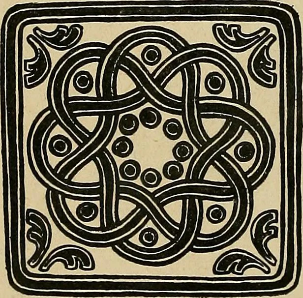 An illustration from Éléments de composition décorative; cent thêmes de décoration plane, 1912, leaf 35