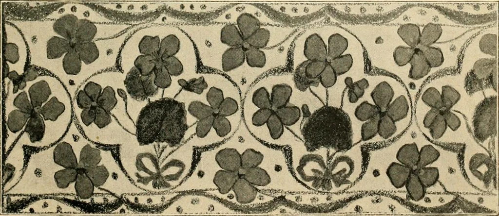 An illustration from Éléments de composition décorative; cent thêmes de décoration plane, 1912, leaf 40