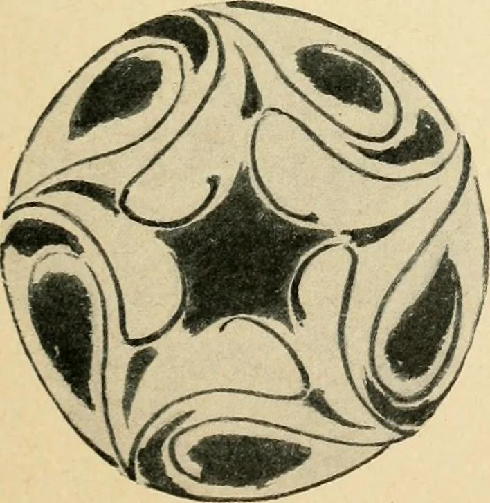 An illustration from Éléments de composition décorative; cent thêmes de décoration plane, 1912, leaf 42