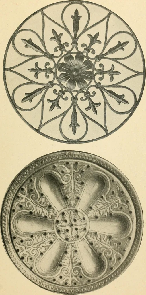 An illustration from Éléments de composition décorative; cent thêmes de décoration plane, 1912, leaf 46