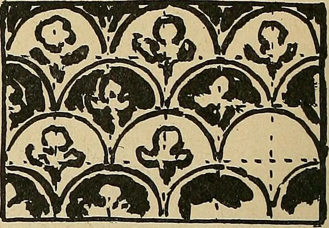 An illustration from Éléments de composition décorative; cent thêmes de décoration plane, 1912, leaf 47