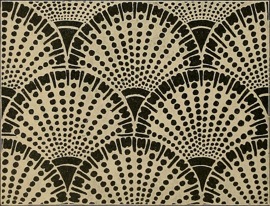 An illustration from Éléments de composition décorative; cent thêmes de décoration plane, 1912, leaf 47