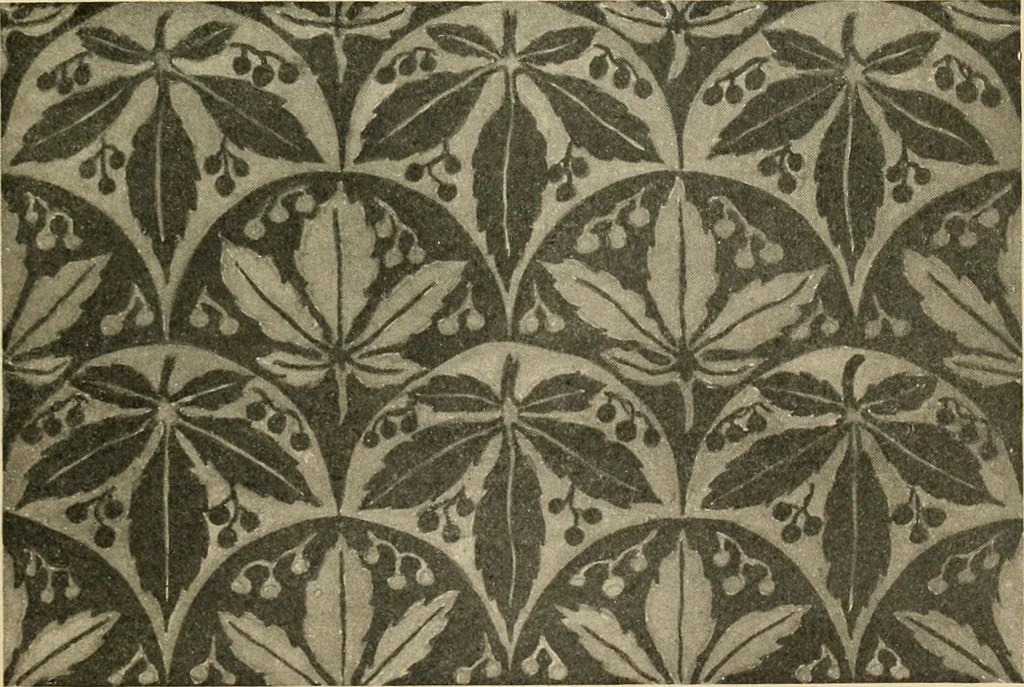 An illustration from Éléments de composition décorative; cent thêmes de décoration plane, 1912, leaf 48