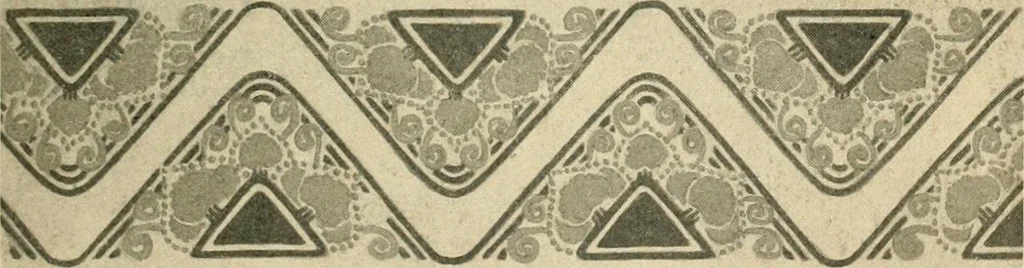An illustration from Éléments de composition décorative; cent thêmes de décoration plane, 1912, leaf 50