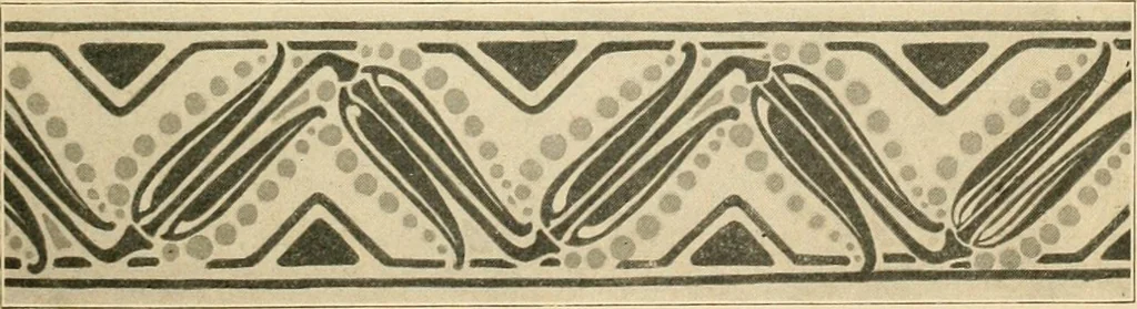 An illustration from Éléments de composition décorative; cent thêmes de décoration plane, 1912, leaf 50