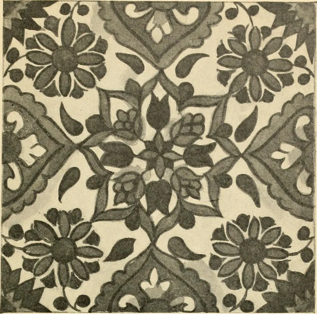 An illustration from Éléments de composition décorative; cent thêmes de décoration plane, 1912, leaf 52