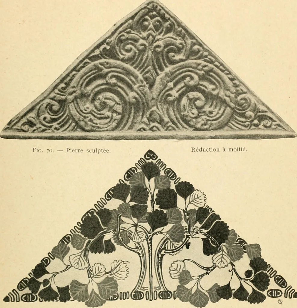 An illustration from Éléments de composition décorative; cent thêmes de décoration plane, 1912, leaf 54