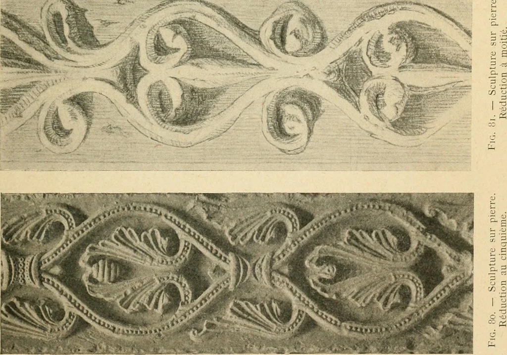 An illustration from Éléments de composition décorative; cent thêmes de décoration plane, 1912, leaf 58