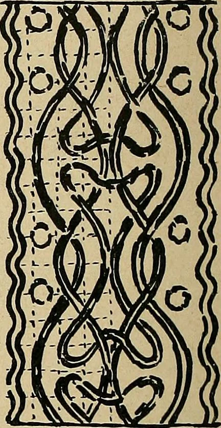 An illustration from Éléments de composition décorative; cent thêmes de décoration plane, 1912, leaf 63