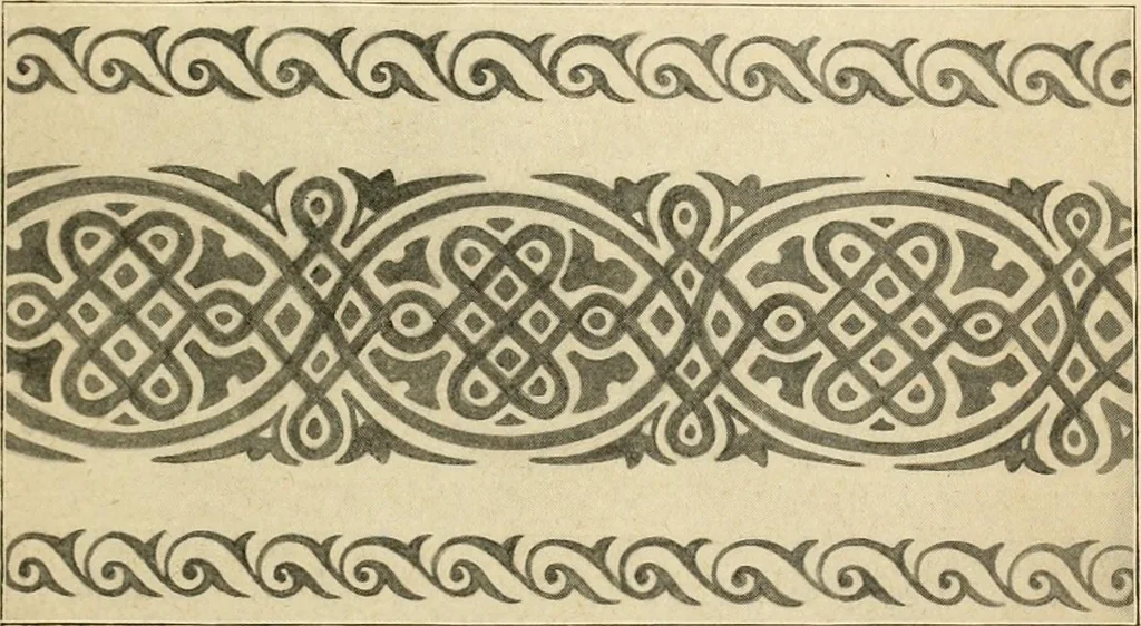An illustration from Éléments de composition décorative; cent thêmes de décoration plane, 1912, leaf 64