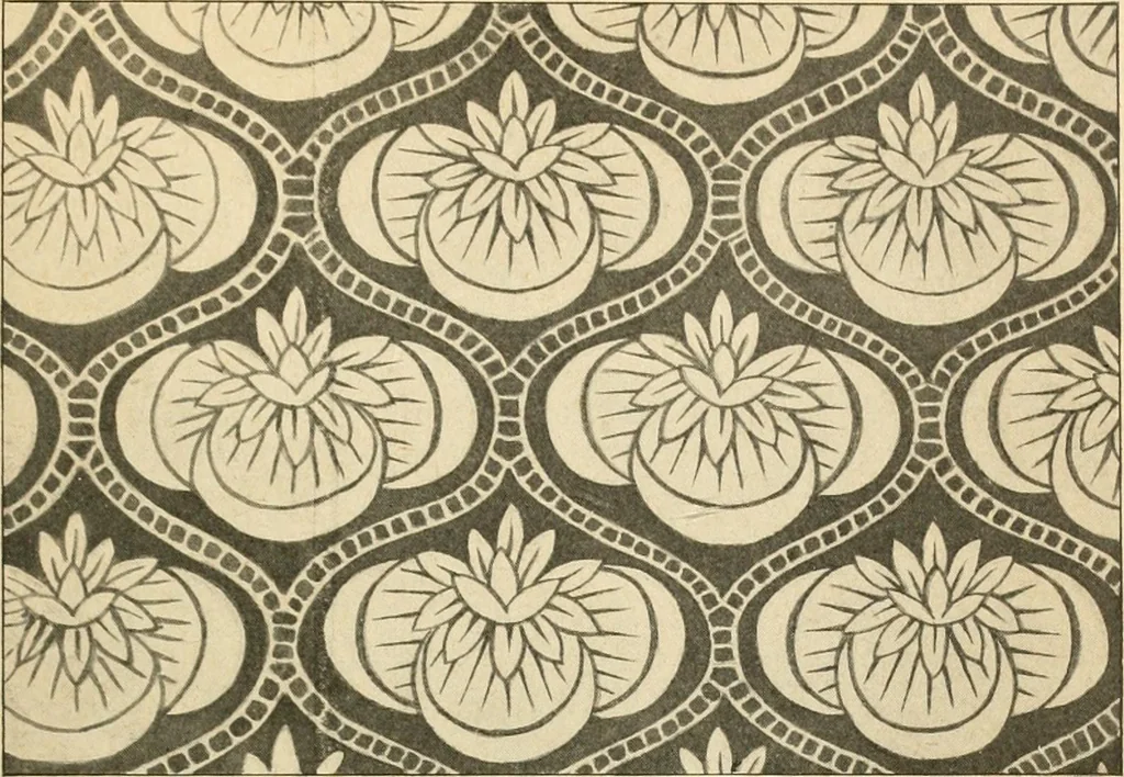An illustration from Éléments de composition décorative; cent thêmes de décoration plane, 1912, leaf 70