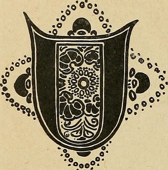 An illustration from Éléments de composition décorative; cent thêmes de décoration plane, 1912, leaf 71