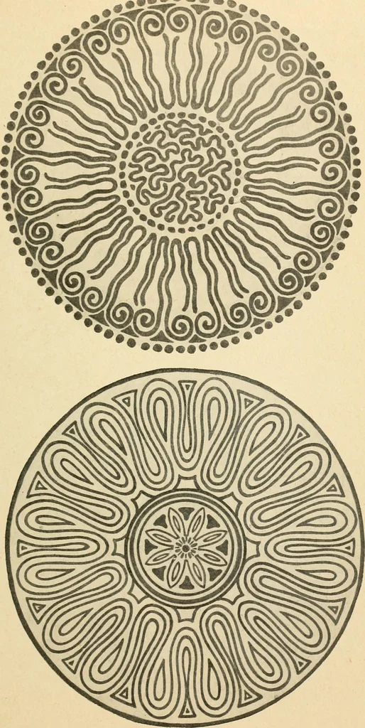 An illustration from Éléments de composition décorative; cent thêmes de décoration plane, 1912, leaf 80