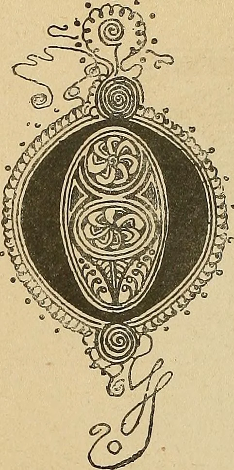 An illustration from Éléments de composition décorative; cent thêmes de décoration plane, 1912, leaf 85