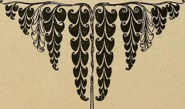 An illustration from Éléments de composition décorative; cent thêmes de décoration plane, 1912, leaf 85
