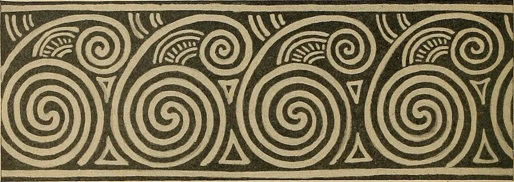 An illustration from Éléments de composition décorative; cent thêmes de décoration plane, 1912, leaf 9