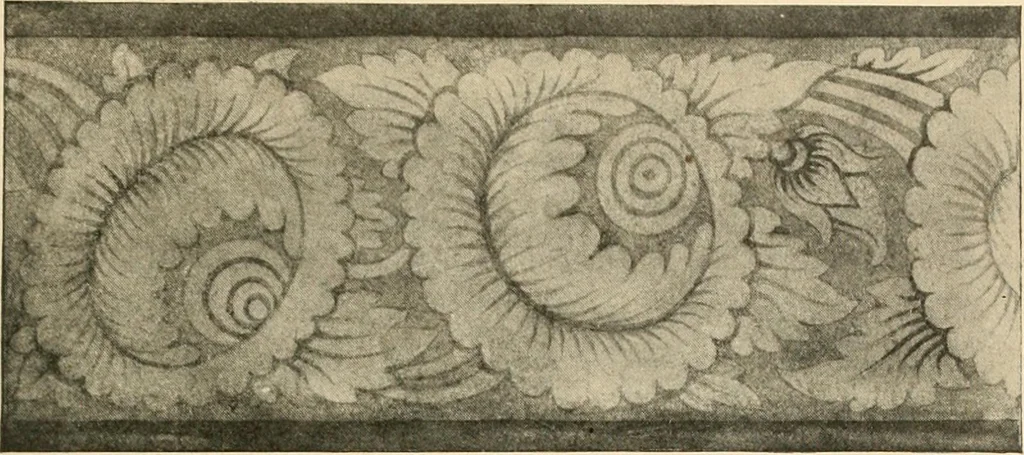 An illustration from Éléments de composition décorative; cent thêmes de décoration plane, 1912, leaf 90