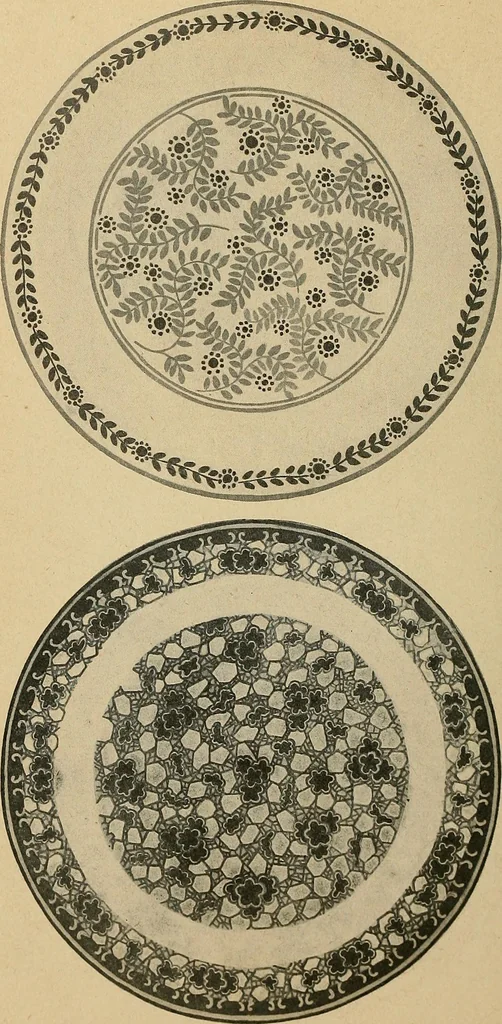 An illustration from Éléments de composition décorative; cent thêmes de décoration plane, 1912, leaf 93