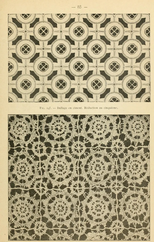 An illustration from Éléments de composition décorative; cent thêmes de décoration plane, 1912, leaf 96