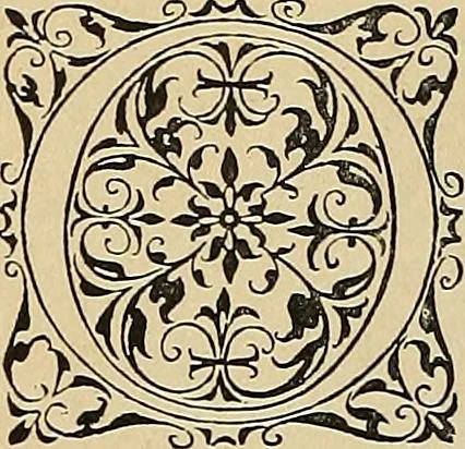 An illustration from Éléments de composition décorative; cent thêmes de décoration plane, 1912, leaf 99