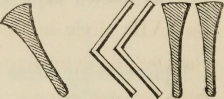 An illustration from Éléments d'épigraphie assyrienne : les écritures cunéiformes, exposé des travaux qui ont préparé la lecture et l'interprétation des inscriptions de la Perse et de l'Assyrie, 1864, leaf 63