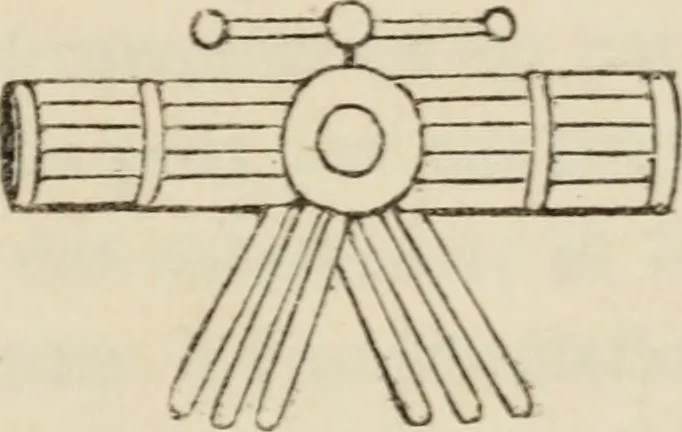 An illustration from Éléments d'épigraphie assyrienne : les écritures cunéiformes, exposé des travaux qui ont préparé la lecture et l'interprétation des inscriptions de la Perse et de l'Assyrie, 1864, leaf 8
