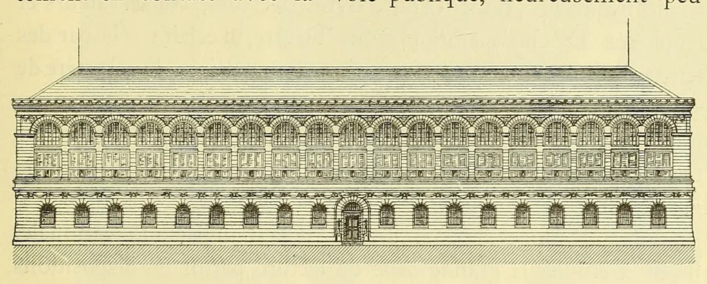 An illustration from Éléments et théorie de l'architecture; cours professé à l'École nationale et spéciale des beaux-arts, 1909, leaf 439