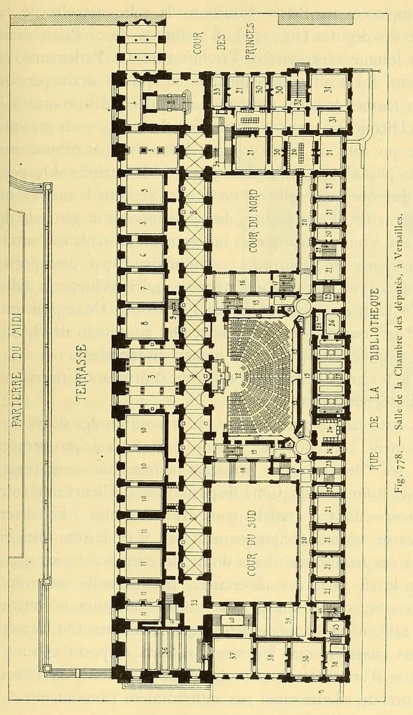 An illustration from Éléments et théorie de l'architecture; cours professé à l'École nationale et spéciale des beaux-arts, 1909, leaf 485
