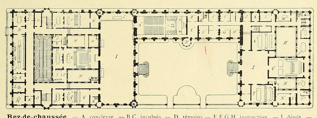 An illustration from Éléments et théorie de l'architecture; cours professé à l'École nationale et spéciale des beaux-arts, 1909, leaf 543