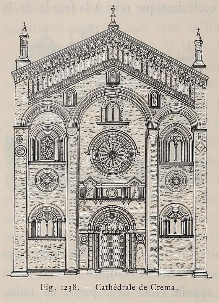 An illustration from Éléments et théorie de l'architecture; cours professé à l'École nationale et spéciale des beaux-arts, 1909, leaf 532