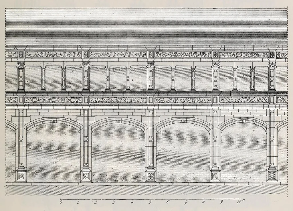 An illustration from Éléments et théorie de l'architecture; cours professé à l'École nationale et spéciale des beaux-arts, 1909, leaf 355