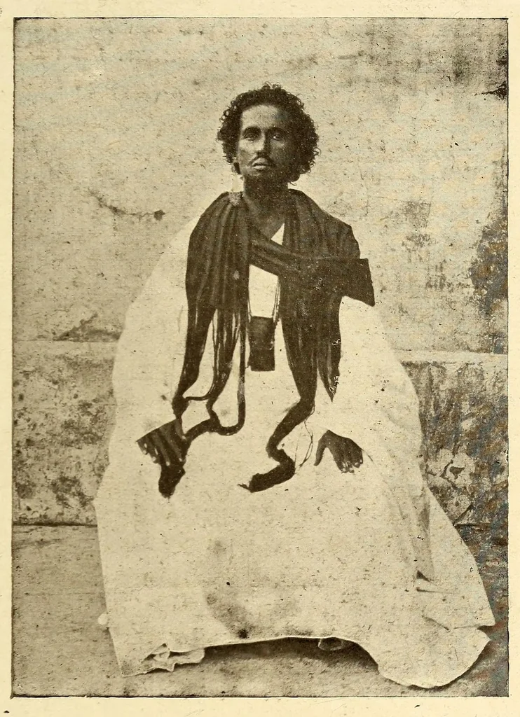 An illustration from L'Émirat des Trarzas, 1919, leaf 159