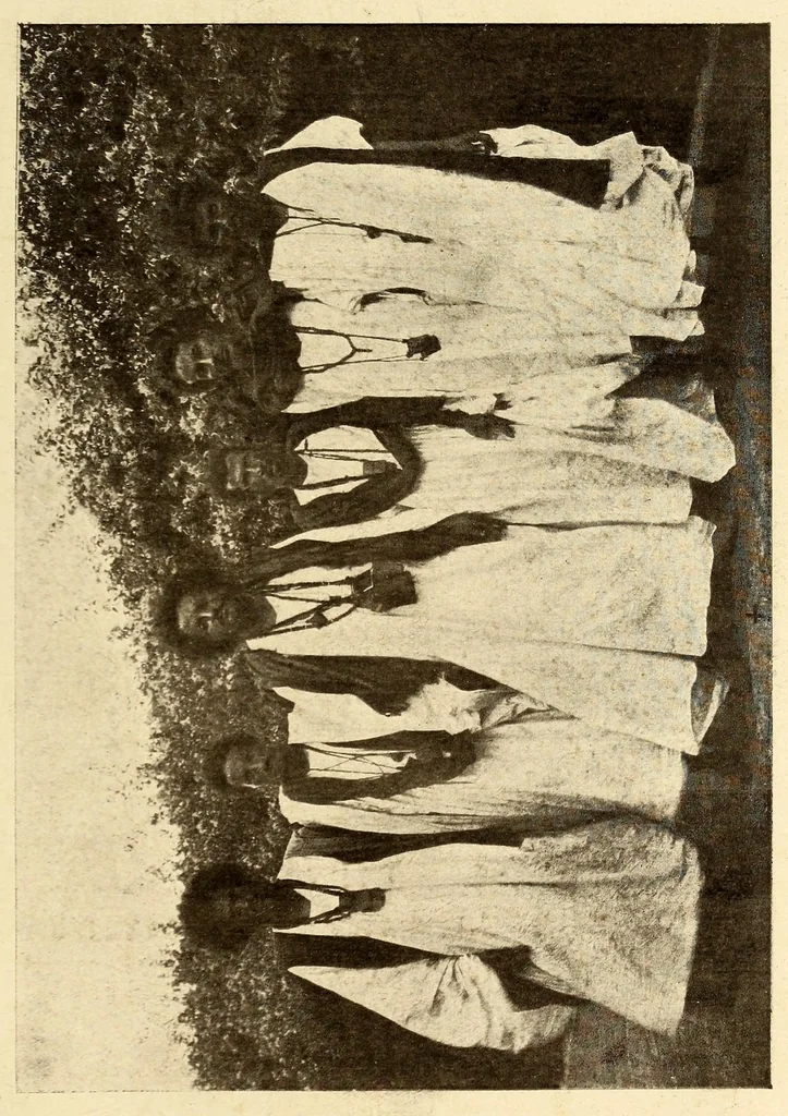 An illustration from L'Émirat des Trarzas, 1919, leaf 9
