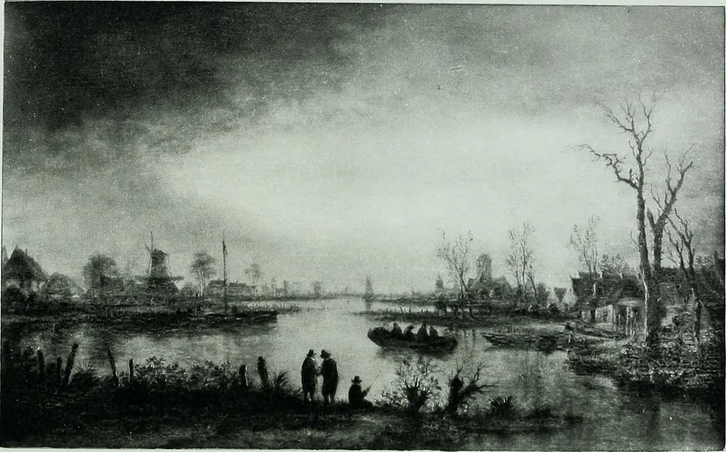 An illustration from Catalogue of a loan exhibition of paintings by old Dutch masters held at the Metropolitan Museum of Art in connection with the Hudson-Fulton celebration, September-November, MCMIX, 1910, leaf 324