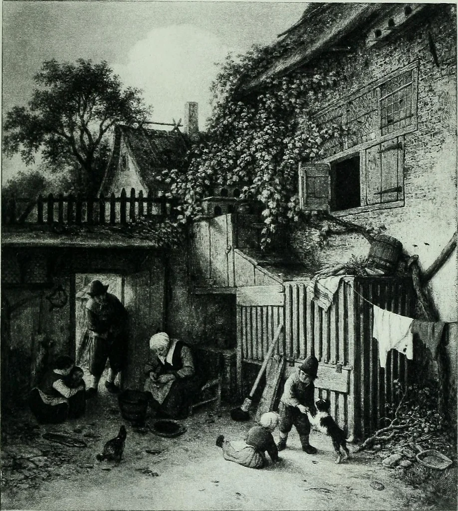 An illustration from Catalogue of a loan exhibition of paintings by old Dutch masters held at the Metropolitan Museum of Art in connection with the Hudson-Fulton celebration, September-November, MCMIX, 1910, leaf 346