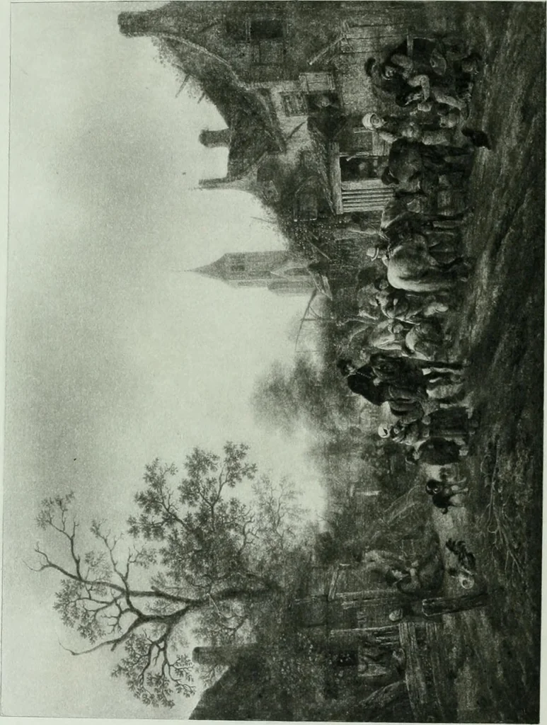 An illustration from Catalogue of a loan exhibition of paintings by old Dutch masters held at the Metropolitan Museum of Art in connection with the Hudson-Fulton celebration, September-November, MCMIX, 1910, leaf 349