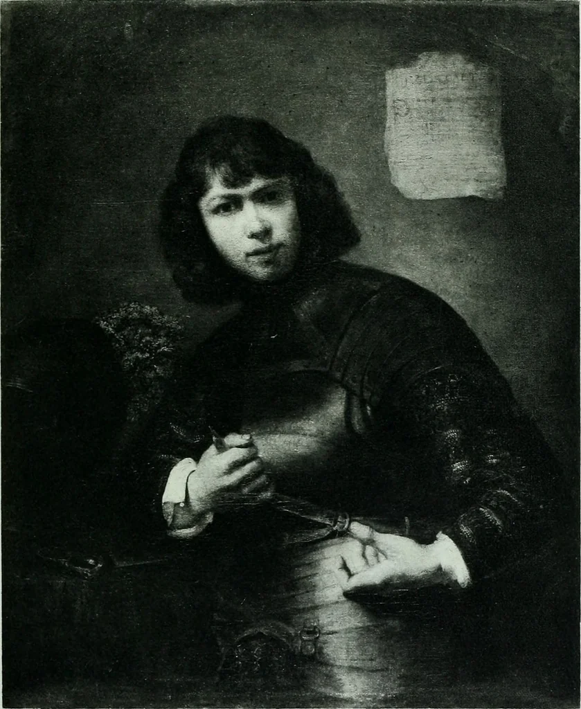 An illustration from Catalogue of a loan exhibition of paintings by old Dutch masters held at the Metropolitan Museum of Art in connection with the Hudson-Fulton celebration, September-November, MCMIX, 1910, leaf 420