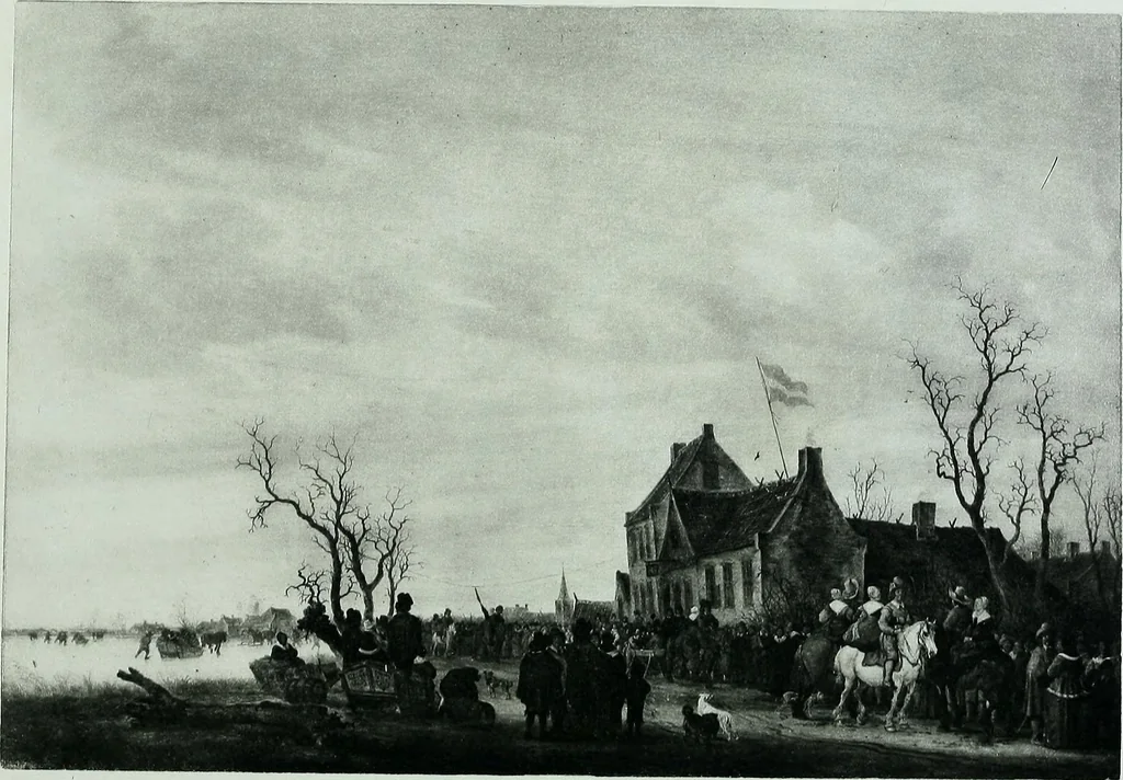 An illustration from Catalogue of a loan exhibition of paintings by old Dutch masters held at the Metropolitan Museum of Art in connection with the Hudson-Fulton celebration, September-November, MCMIX, 1910, leaf 618