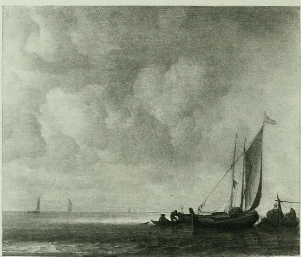 An illustration from Catalogue of a loan exhibition of paintings by old Dutch masters held at the Metropolitan Museum of Art in connection with the Hudson-Fulton celebration, September-November, MCMIX, 1910, leaf 721