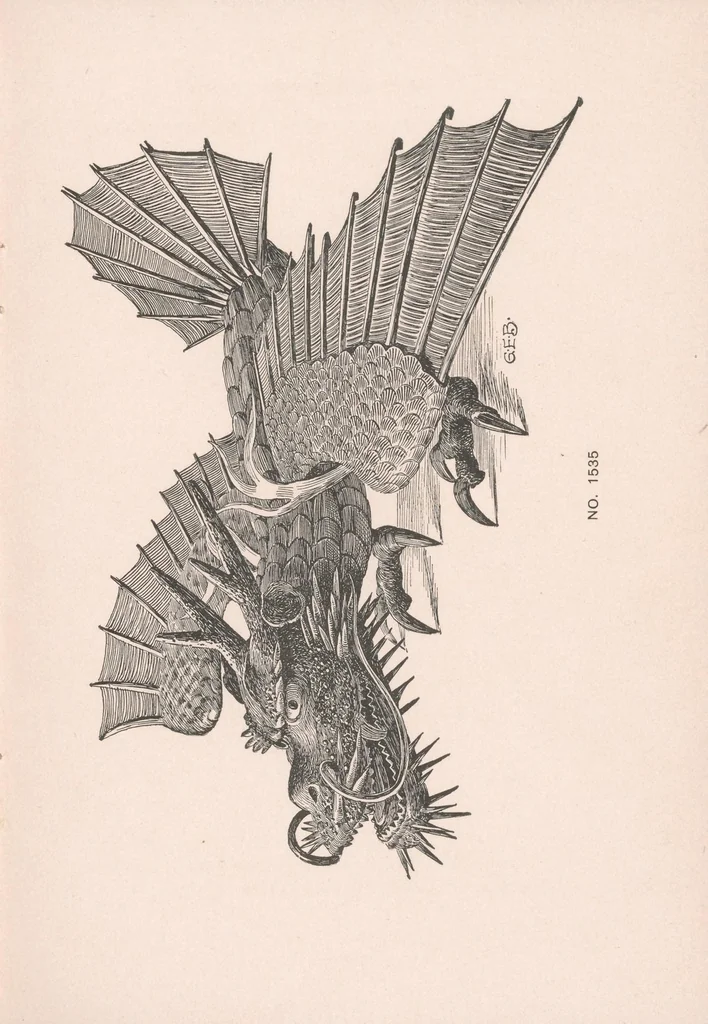 An illustration from Loan exhibition 1893 : descriptive catalogue of works in bronze and iron loaned from the collection of Mr. Heber R. Bishop, 1893, leaf 57