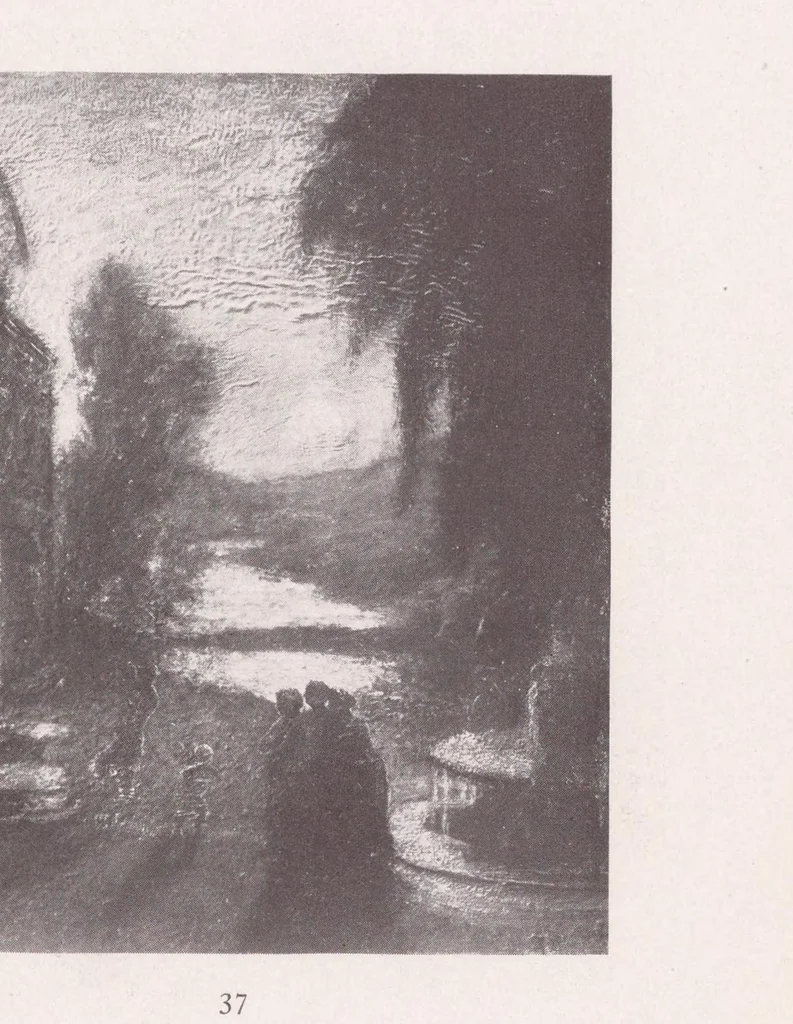 An illustration from Loan exhibition of the works of Albert P. Ryder, 1918, leaf 61
