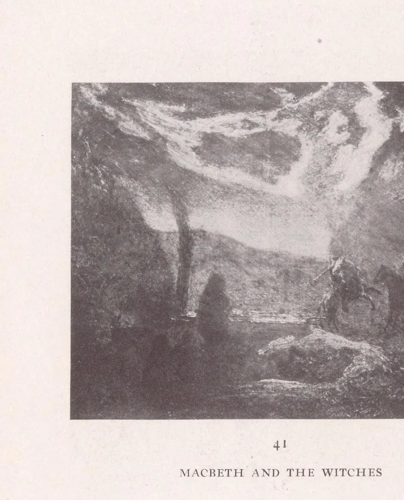 An illustration from Loan exhibition of the works of Albert P. Ryder, 1918, leaf 64