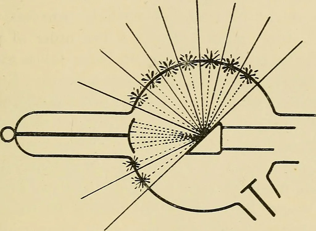 An illustration from Localization by X-rays and stereoscopy, 1916, leaf 38