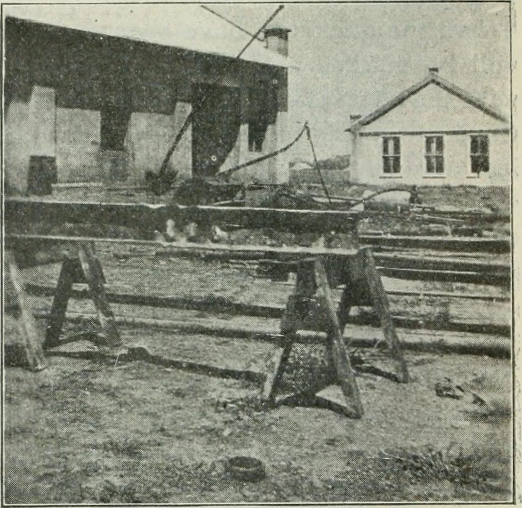 An illustration from The Locomotive, 1867, leaf 195