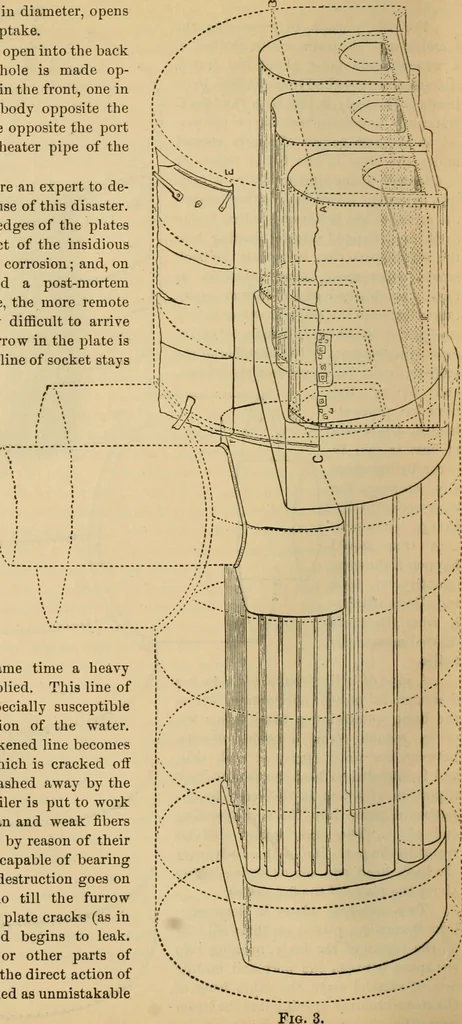 An illustration from The Locomotive, 1867, leaf 117