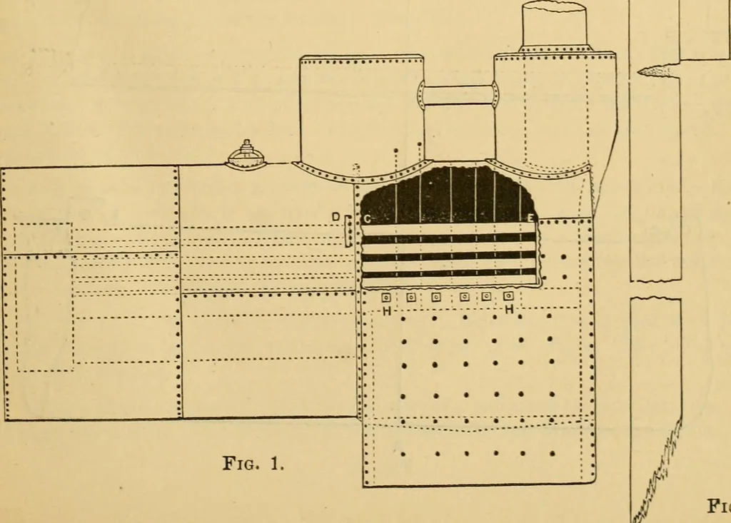 An illustration from The Locomotive, 1867, leaf 14