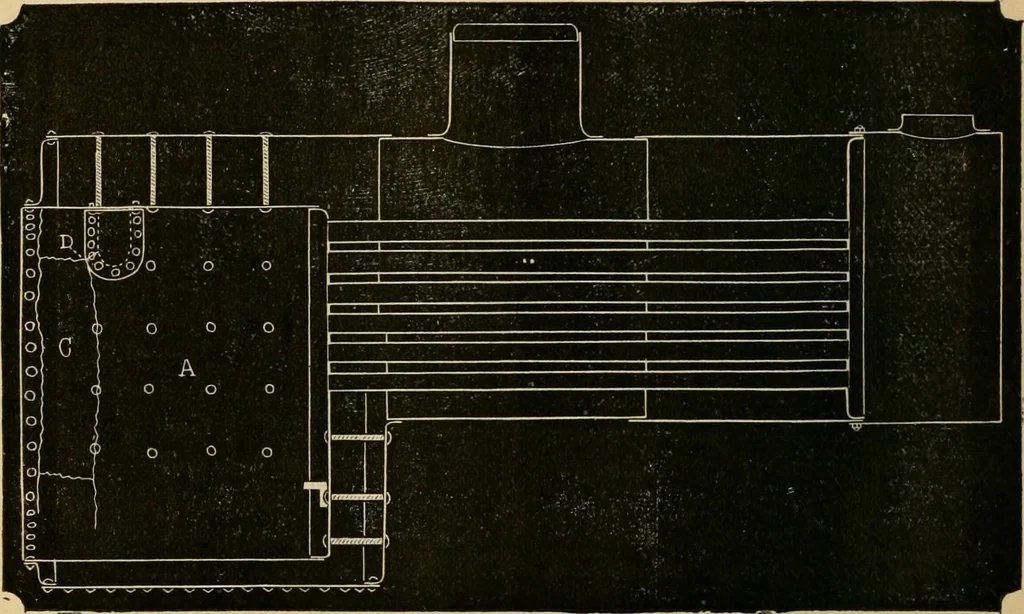 An illustration from The Locomotive, 1867, leaf 165