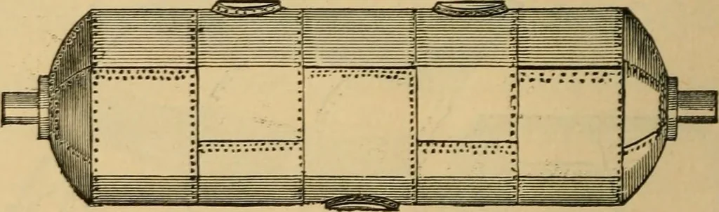 An illustration from The Locomotive, 1867, leaf 197