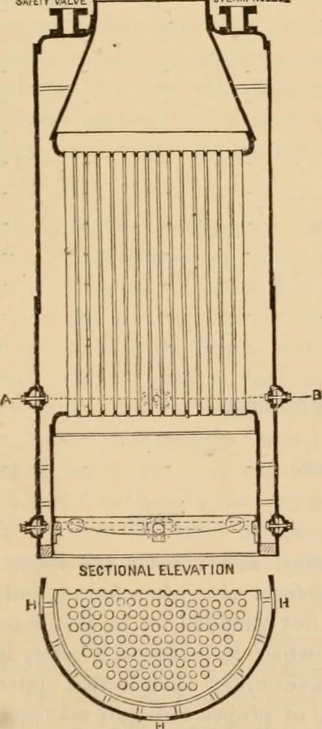 An illustration from The Locomotive, 1867, leaf 184